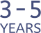 3-5 YEARS